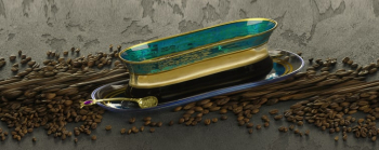 Coffee. Surrealism art 2020